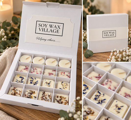 Botanical Wax Melt & Tealight Gift Set