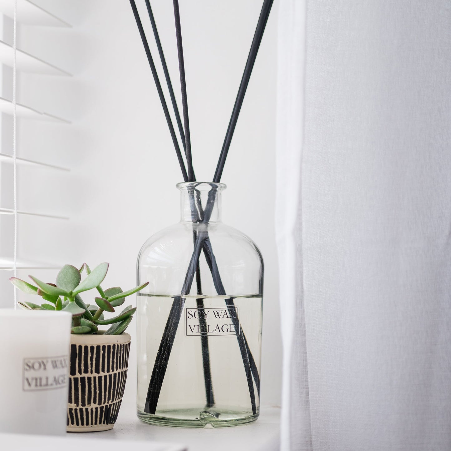 Extra-Large Reed Diffuser 1 Litre Size – Soy Wax Village Ltd