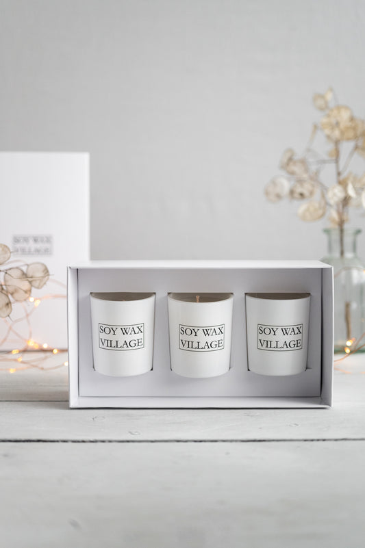 Trio of Candles Gift Set