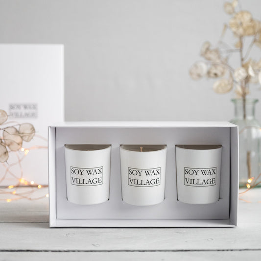 Trio of Candles Gift Set